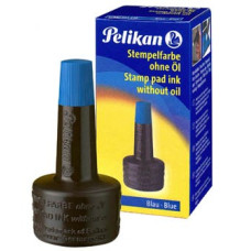 PELIKAN INCHIOSTRO TIMBRI FLACONE 28ML BLU