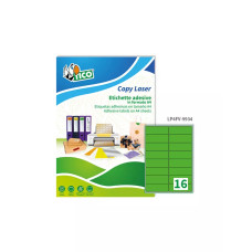 ETICHETTE PER STAMPANTI 99X34 VERDE FLUORESCENTE