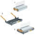CARTUCCIA RICARICABILE PER PLASTIFICATRICE GBC FOTON 30 DA 125 µ