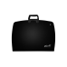 VALIGETTA IN PP FLESSIBILE E RESISTENTE CON CHIUSURA ZIP SU TRE LATI TASCA INTERNA E TRACOLLA 38X55 CM