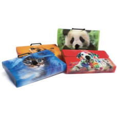 RIPLAST VALIGETTA IN PP ANIMAL FRIENDS 28*38*5 SOGGETTI ASSORTITI