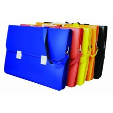 VALIGETTA SCUOLA CON TRACOLLA IN PP CON CORDINO DI RINFORZO 38X27