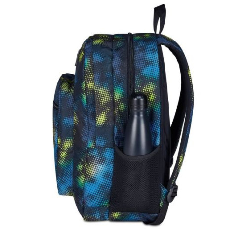 Seven Zaino Freethink 34L Per Scuola Media E Superiore - Doppio Scomparto, Tasca PC E Porta Borraccia, Blu