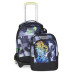 SEVEN JACK TROLLEY 3 RUOTE ZAINO SGANCIABILE SPRINT PAINT BOY