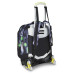 SEVEN JACK TROLLEY 3 RUOTE ZAINO SGANCIABILE SPRINT PAINT BOY