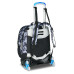 SEVEN JACK TROLLEY 3 RUOTE ZAINO SGANCIABILE QUICK GRAFFITI BOY