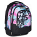 SEVEN JACK TROLLEY 3 RUOTE ZAINO SGANCIABILE QUICK GRAFFITI GIRL