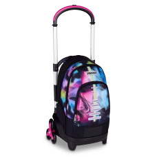 SEVEN TROLLEY ZAINO STACCABILE FLEX 3 RUOTE WRITE DOWN GIRL