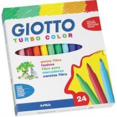 GIOTTO TURBO COLOR PENNARELLI PUNTA FINE 24 PZ