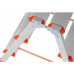SCALETTA DOPPIO STYLO IN ALLUMINIO 3 GRADINI PIANO - 0.44XH.0.83 M SCALETTA DOPPIO STYLO IN ALLUMINIO 3 GRADINI PIANO - 0.44XH.0.83 M