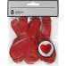 PALLONCINI A CUORE ROSSI CF. 8 PEZZI PALLONCINI A CUORE ROSSI CF. 8 PEZZI