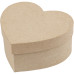 SET DA 3 SCATOLE IN CARTAPESTA A FORMA DI CUORE SET DA 3 SCATOLE IN CARTAPESTA A FORMA DI CUORE
