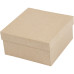 SET DA 3 SCATOLE IN CARTAPESTA A QUADRATE CON COPERCHIO
