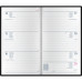 AGENDA 2027 SETTIMANALE TASCABILE 8X14 CM NERO