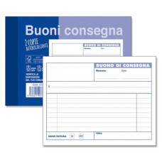 BUONI CONSEGNA 50FG 2P 15X10  CARTA CHIMICA