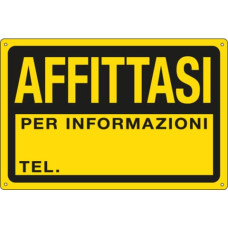 CARTELLI AFFITTASI