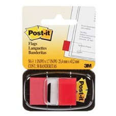 3M 680/1 POST-IT INDEX ROSSO 1 BLISTER
