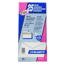 BLASETTI BUSTA BIANCA COMMERCIALE CON STRIP SENZA FINESTRA 110X230 CONF. DA 25 BUSTE