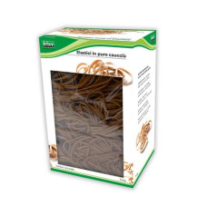 SCATOLA 1KG ELASTICI TONDI LUNGHEZZA 120 DIAMETRO 85