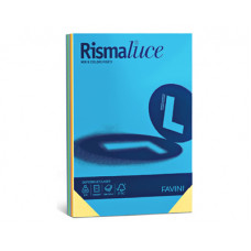 FAVINI RISMA ACQUA CARTA 200GR 125FG A4 COLORI ASSORTITI