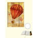 TACCUINO DA VINCI 14X21 CM CON DETTAGLI METAL E CHIUSURA MAGNETICA - 80 PAGINE - MONGOLFIERA