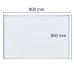 LAVAGNA BIANCA MAGNETICA IN ACCIAIO VALUELINE 90X60 CM