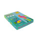 SET CREATIVO PER LAVORETTI 3 FORBICI E 20 FOGLI DI CARTA COLORATA FORMATO A5 SET CREATIVO PER LAVORETTI 3 FORBICI E 20 FOGLI DI CARTA COLORATA FORMATO A5