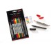 COPIC CIAO PANTONE PENNARELLO SUPER BRUSH E MEDIUM BROAD SET COLORI HUE