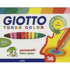 GIOTTO TURBO COLOR PENNARELLI PUNTA FINE 36 PZ