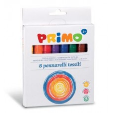 PRIMO PENNARELLI PER TESSUTI SCATOLA 8 PZ