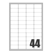SCAT.3080 ETICHETTE LASER 47,5X25,5 ARANCIO FLUORESCENTE