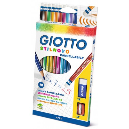 Matite Colorate Giotto FILA Stilnovo Bicolor 18 Colori