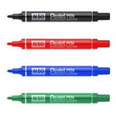 PENTEL N50 MARCATORE CONF.12 MARCATORI BLU