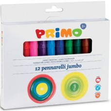 PRIMO PENNARELLI JUMBO SCATOLA 12 COLORI ASSORTITI