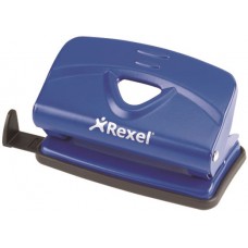 REXEL MINI PERFORATORE 2 FORI X 10 FOGLI BLU