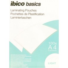 IBICO BASICS LIGHT POUCHES PER PLASTIFICARE A CALDO A3 75MIC