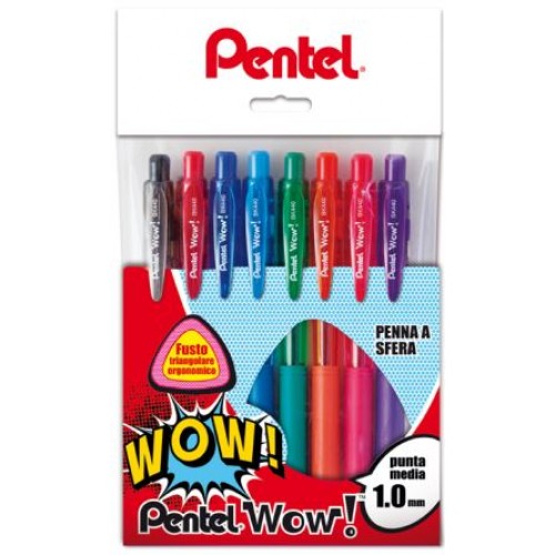 Pentel BK440 Wow Penna Sfera Nero