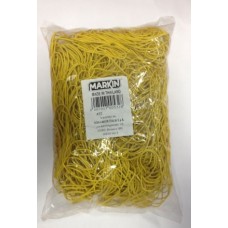 MARKIN ELASTICI GOMMA GIALLO DIAM.120X1,5MM. SACCHETTO 1KG