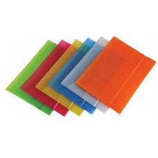 CARTELLA PVC CON ELASTICO 37X52 DORSO PIATTO