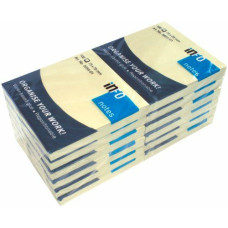 INFO NOTES FOGLIETTI AUTOADESIVI REMOVIBILI 75X75 CF.12 BLOCCHI