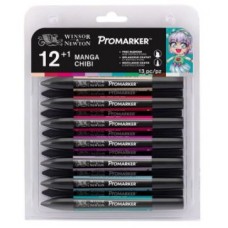 WN PROMARKER BLISTER 12 PENNARELLI MANGA CHIBI