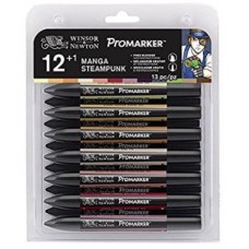 WN PROMARKER BLISTER 12 PENNARELLI MANGA STEAMPUNK