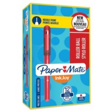 PAPERMATE INKJOY ROLLER BALL PUNTA AD AGO FINE 0,5 ROSSO CF.12