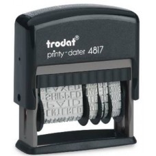 TRODAT 4817 PRINTY DATARIO POLINOME AUTOINCHIOSTRANTE