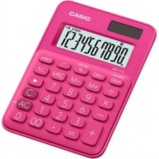 CASIO MS-7UC CALCOLATRICE DA TAVOLO 10 CIFRE FUCSIA