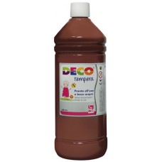 DECO TEMPERA FLACONE 500ML. MARRONE TERRA