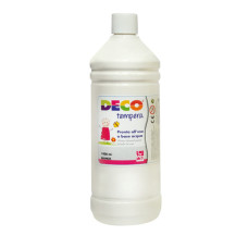 DECO TEMPERA FLACONE 1 LITRO BIANCO