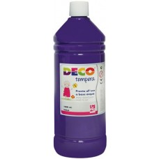 DECO TEMPERA FLACONE 1 LITRO VIOLA