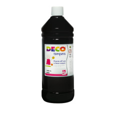 DECO TEMPERA FLACONE 1 LITRO NERO