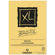 CANSON BLOCCO XL BRISTOL A4 50FF 180GR CARTA EXTRA LISCIA